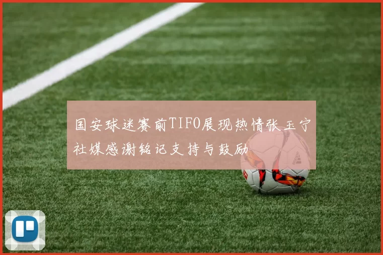 国安球迷赛前TIFO展现热情张玉宁社媒感谢铭记支持与鼓励